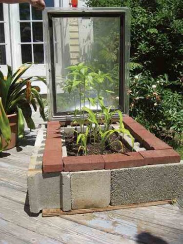 Unique (and Cheap!) Cold Frame Design